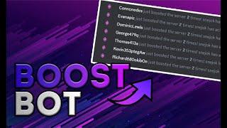 NEW FREE Server Boosting Bot is Insane 2024  How To Use It