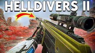 PLÖTZLICH MEGA SNIPER Ich bin genauso überrascht wie Ihr  Helldivers 2 Deutsch PC 4K #21