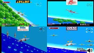 Afterburner Arcade VS PC Engine VS GBA VS Master System