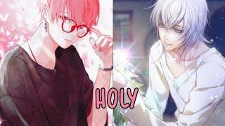 Nightcore - Holy - Justin Bieber  feat.Chance The Rapper 》Switching Vocals with Lyrics》