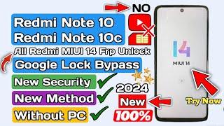 Redmi Note 10 Frp bypass MIUI 14  Redmi Note 10c Frp bypass MIUI 14  Redmi Note 10 Frp bypass