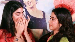 Khushi Kapoor cries inconsolably as she hugs Janhvi Kapoor  Dhadak Trailer