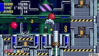 Sonic Mania - Encore Chemical Plant Act 2 Speed Run - 20194