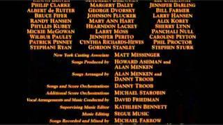 La Bella y la Bestia - End credits 1991 HD Spanish