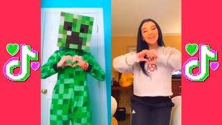 TIK TOK MINECRAFT COMPILATION 1  MEJORES MOMENTOS + FAILS + RISA + GRACIOSOS.