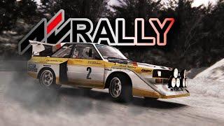 Assetto Corsa Rally - Tsukuba Fruitsline snow - Kunos Audi Quattro S1 E2