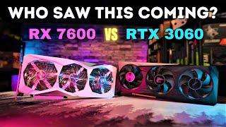 This is not what was supposed to happen RTX 3060 vs RX 7600