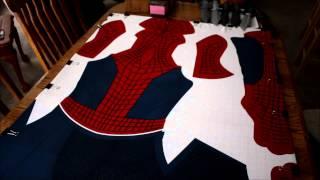How to make Amazing Spiderman Costume Part 1