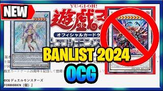 YuGiOh New OCG BANLIST Jan 1st 2024 New Yugioh Banned Cards 2024 Reaction