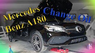 Watch This to Learn How to Change Your Mercedes Benz A180s Oil - DIY
