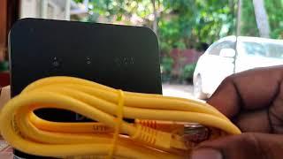 Dialog Huwaei B312-926 Full Unboxing   Dialog 4G 250 Router