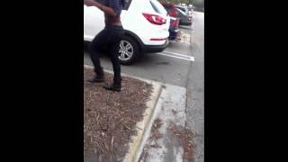 BoyFriend Catches GirlFriend Cheating Outside The Mall