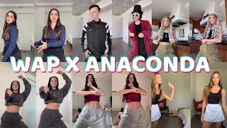 TIKTOK MASHUPS 2020 Dances - WAP VS ANACONDA TikTok Dance Challenge