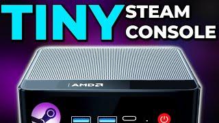 Making a TINY Steam Console  SteamOS 3.0 HoloISO  Beelink SER5 Mini PC  DIY SteamOS Console
