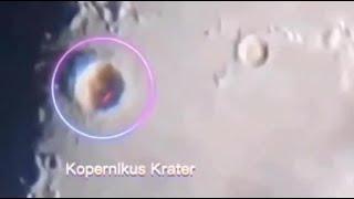 Amateur Astronomer Filmed Strange Lights In The Copernicus Crater On The Moon #new #subscribe