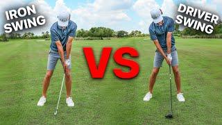 Iron Swing Vs. Driver Swing The Difference