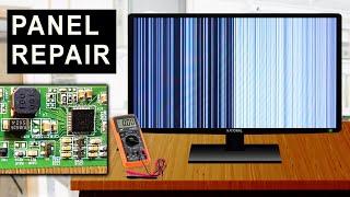 LED  LCD TV Display Panel Repair  T-con Board Repairing  DC to DC Converter Voltage Details