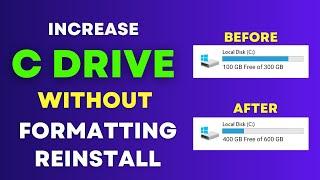 How to Easily Extend C Drive Storage in Windows 10 Laptop Without Reinstalling 2022