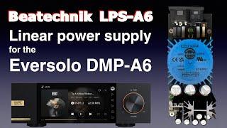 Beatechnik LPS-A6 linear power supply for the Eversolo DMP-A6