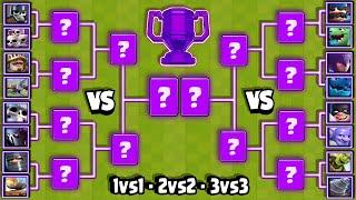 TORNEO de CARTAS EPICAS  1vs1 - 2vs2 - 3vs3  Clash Royale