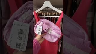Match @lululemon  Align dress with belt bag wordmark in vitapink #lululemon #haul
