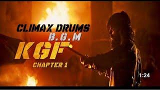 kgf climax drums bgm