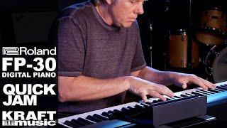 Roland FP-30 Digital Piano - Quick Jam with Scott Tibbs