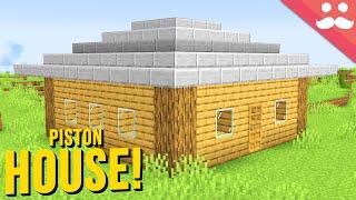 9x9 Piston House in Minecraft 1.16