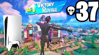 Catwoman Comic Book Outfit Skin Gameplay 37 Kill Zero Build Solo Squad Win in Fortnite Ch. 4 S3