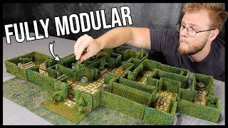 CHEAP & EASY Hedge Maze Terrain