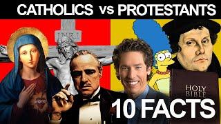 10 Differences between Catholics and Protestants