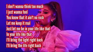 Ariana Grande - west side Lyrics  SongsLyricsxx