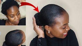 4C Natural Hair Doesnt Slick Down? Watch this Slick down 4C Natural Hair Tutorial