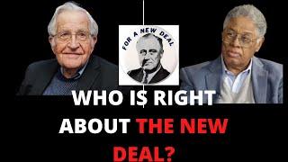 Thomas Sowell Vs Noam Chomsky On The New Deal