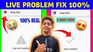 App not installed problem fix android   Free fire not installing solution