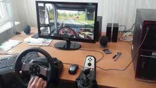 ETS2 Multiplayer Logitech G27 #2