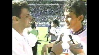 JUAN REYNOSO campeón con cruz azul en 1997  imagenes ineditas al ras del campo y celebraciones 