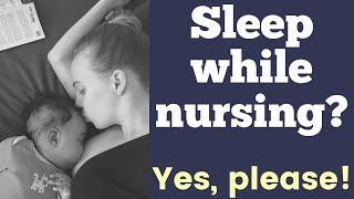 How to nurse while lying down  how to safely co-sleep