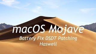 DSDT Battery Patching Haswell i5 Hackintosh