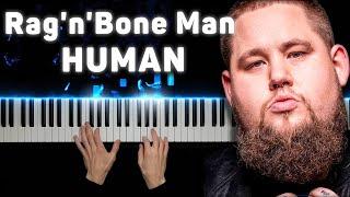 RagnBone Man - Human  Piano cover