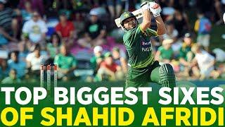 Top Biggest Sixes of Boom Boom Shahid Afridi  PCB  MA2A