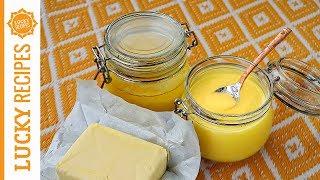 Ghee - فقط خودتان آن را درست کنید  کره شفاف شده