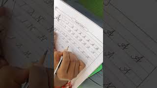 Learn Cursive in an easy way #calligraphy #tutorial #handwriting #cursive #viralvideo #writingtips