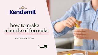 How to make formula milk for baby - Kendamil