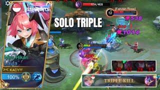 LAYLA INSANE LIFESTEAL‼️Layla came to rescue wipe out team