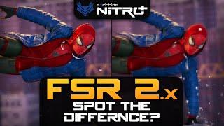 Which is FSR 2.x & Which is NATIVE? Can YOU Spot The Difference? AMD FidelityFX Super Resolution 2