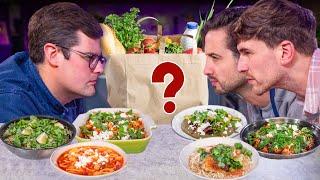 Chef vs Normals GROCERY SHOP CHALLENGE Ep.5  Sorted Food