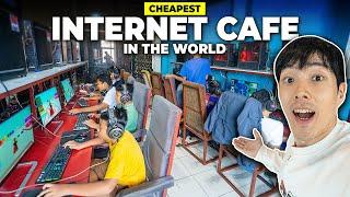 I Went to the Worlds CHEAPEST Internet Cafe $0.19hr