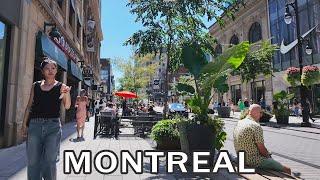 Montreal Walking Tour of Downtown - Summer 2024