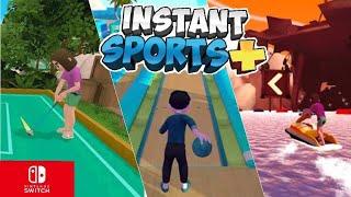 Instant Sports plus Nintendo switch gameplay